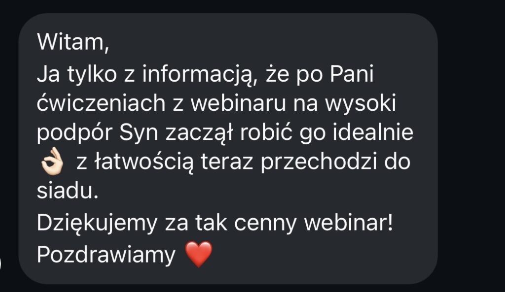 opinia kurs wysoki podpor
